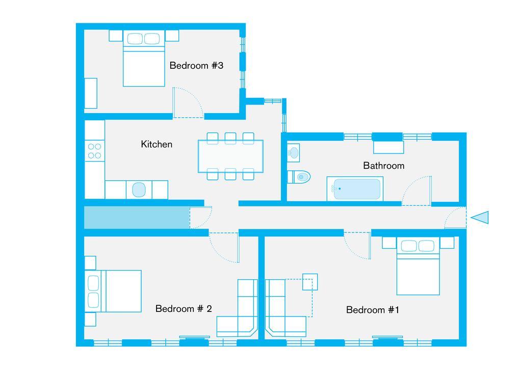 Grosses Apartment Steinstr. 21 *